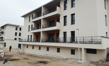 ST GENEST LERPT Construction de 2 immeubles de 12 logements chacun et garages Lieu-dit La Reine Rue Jean Macé _4